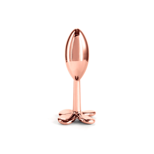 Анальная пробка NS Novelties Rear Assets - Clover - Rose Gold