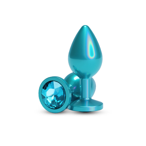 Анальная пробка NS Novelties Rear Assets - Iridescent Teal - Medium - Teal