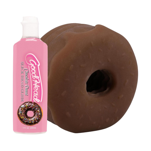 Набор для минета Doc Johnson GoodHead Chocolate Donut Blowjob Set