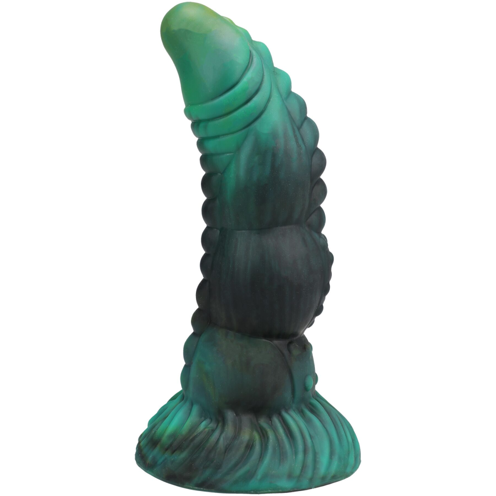 Фэнтезийный фаллоимитатор Doc Johnson Vac-U-Lock x Fantasy Fuckers Green Serpent