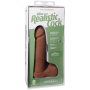 Фаллоимитатор Doc Johnson The Realistic Cock ULTRASKYN - 8 Inch with Balls Caramel