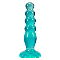 Дилдо Doc Johnson Crystal Jellies - Anal Delight - 5 Inch - Teal