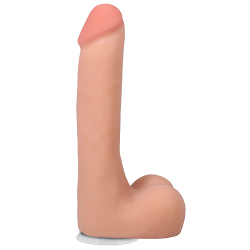 Фаллоимитатор Doc Johnson The Realistic Cock ULTRASKYN - 9 Inch with Balls Vanilla