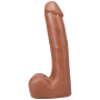 Фаллоимитатор Doc Johnson The Realistic Cock ULTRASKYN - 9 Inch with Balls Caramel