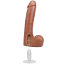 Фаллоимитатор Doc Johnson The Realistic Cock ULTRASKYN - 9 Inch with Balls Caramel
