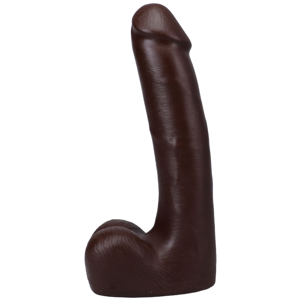 Фаллоимитатор Doc Johnson The Realistic Cock ULTRASKYN - 9 Inch with Balls Chocolate