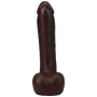 Фаллоимитатор Doc Johnson The Realistic Cock ULTRASKYN - 9 Inch with Balls Chocolate