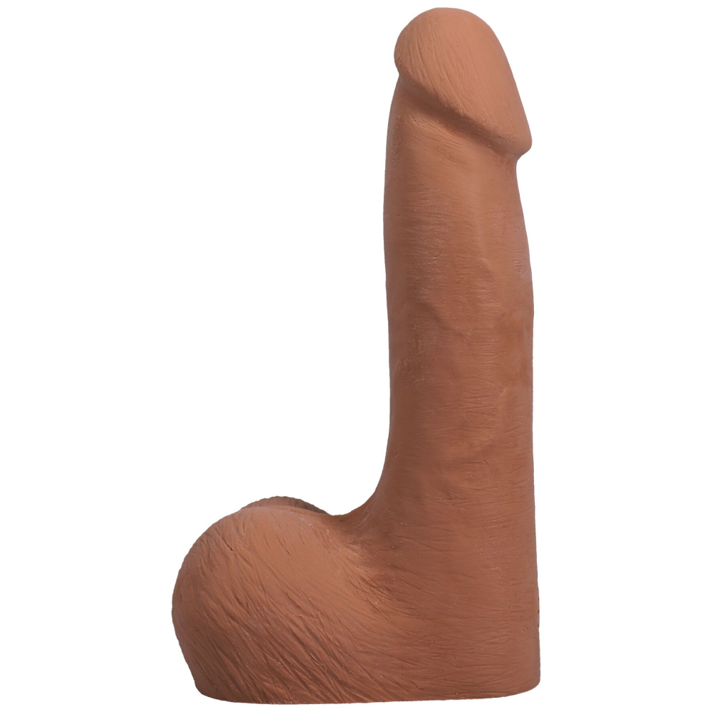 Фаллоимитатор Doc Johnson The Realistic Cock ULTRASKYN - 7 Inch with Balls Caramel