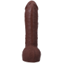 Фаллоимитатор Doc Johnson The Realistic Cock ULTRASKYN - 12 Inch Hung with Balls Chocolate