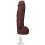 Фаллоимитатор Doc Johnson The Realistic Cock ULTRASKYN - 12 Inch Hung with Balls Chocolate