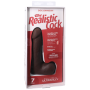 Фаллоимитатор Doc Johnson The Realistic Cock ULTRASKYN - 7 Inch with Balls Chocolate