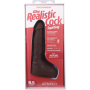 Кончающий фаллоимитатор Doc Johnson The Realistic Cock ULTRASKYN - Squirting 9,5 Inch Chocolate
