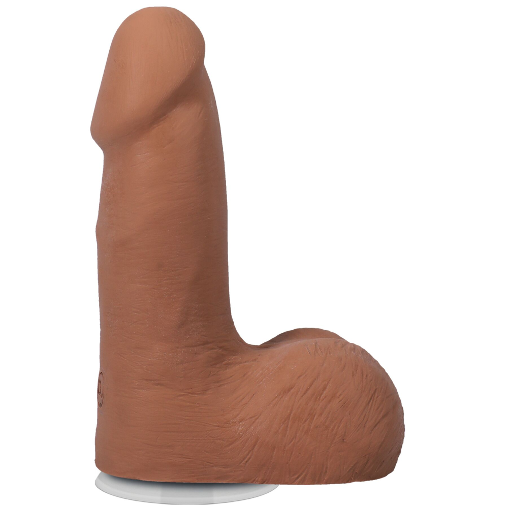 Фаллоимитатор Doc Johnson The Realistic Cock ULTRASKYN - 5 Inch with Balls Caramel