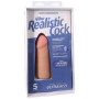 Фаллоимитатор Doc Johnson The Realistic Cock ULTRASKYN - 5 Inch Vanilla