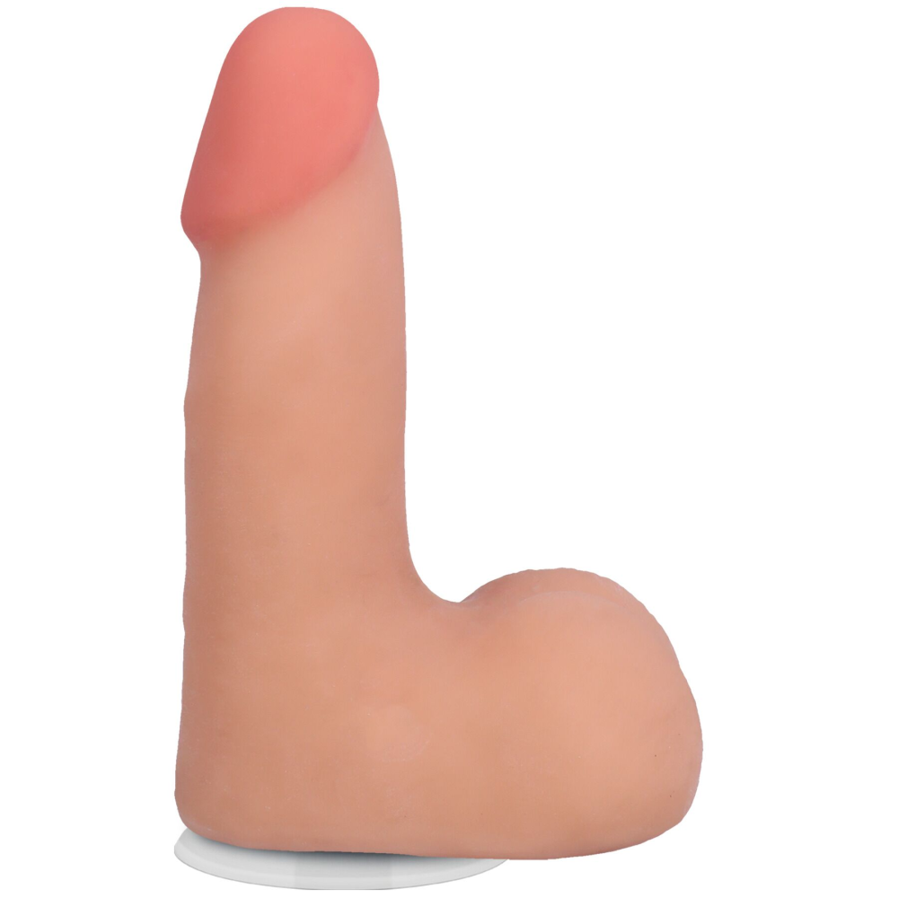 Фаллоимитатор Doc Johnson The Realistic Cock ULTRASKYN - 5 Inch with Balls Vanilla