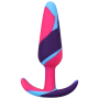 Набор анальных пробок Doc Johnson Mood Naughty 1 Kaleidoscope Trainer Set