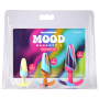 Набор анальных пробок Doc Johnson Mood Naughty 1 Kaleidoscope Trainer Set
