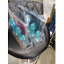 Набор анальных пробок Doc Johnson Crystal Jellies - Anal Starter Kit Teal (мятый и без вставки!!!)