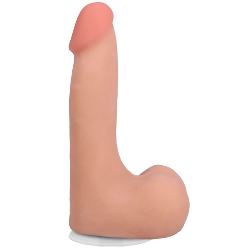 Фаллоимитатор Doc Johnson The Realistic Cock ULTRASKYN 7 Inch with Balls Vanilla (мятая упаковка!!!)