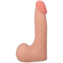 Фаллоимитатор Doc Johnson The Realistic Cock ULTRASKYN 7 Inch with Balls Vanilla (мятая упаковка!!!)