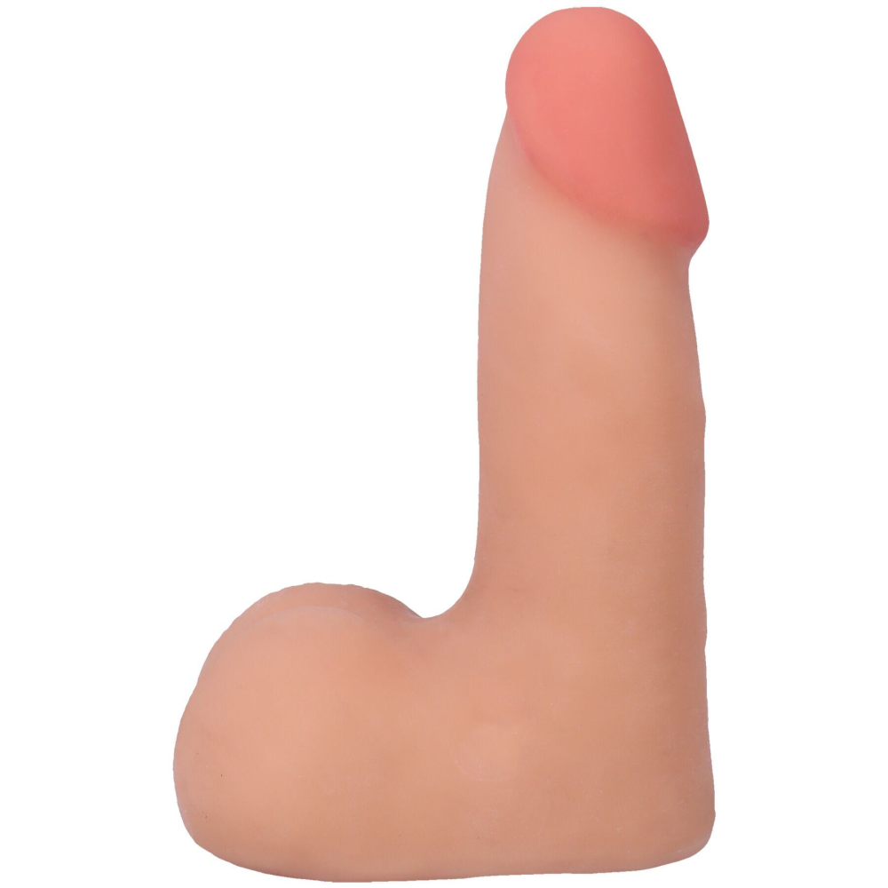 Фаллоимитатор Doc Johnson The Realistic Cock ULTRASKYN - 5" with Balls Vanilla (надрыв упаковки!!!)