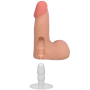 Фаллоимитатор Doc Johnson The Realistic Cock ULTRASKYN - 5" with Balls Vanilla (надрыв упаковки!!!)