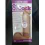 Фаллоимитатор Doc Johnson Vac-U-Lock - 8 Inch ULTRASKYN Cock White (мятая упаковка!!!)