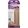 Фаллоимитатор Doc Johnson Vac-U-Lock - 8 Inch ULTRASKYN Cock White (мятая упаковка!!!)