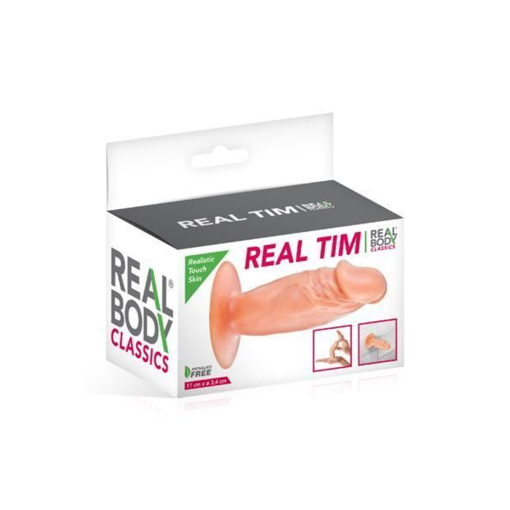 Фаллоимитатор Real Body - Real Tim Flash, TPE (мятая упаковка!!!)