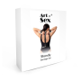 Бондажный набор Art of Sex - Shandy XS-M, экокожа, черный