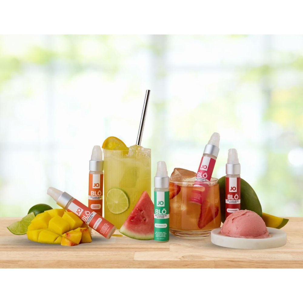 Гель для оральных ласк JO - BLO - Strawberry Lemonade 30 мл