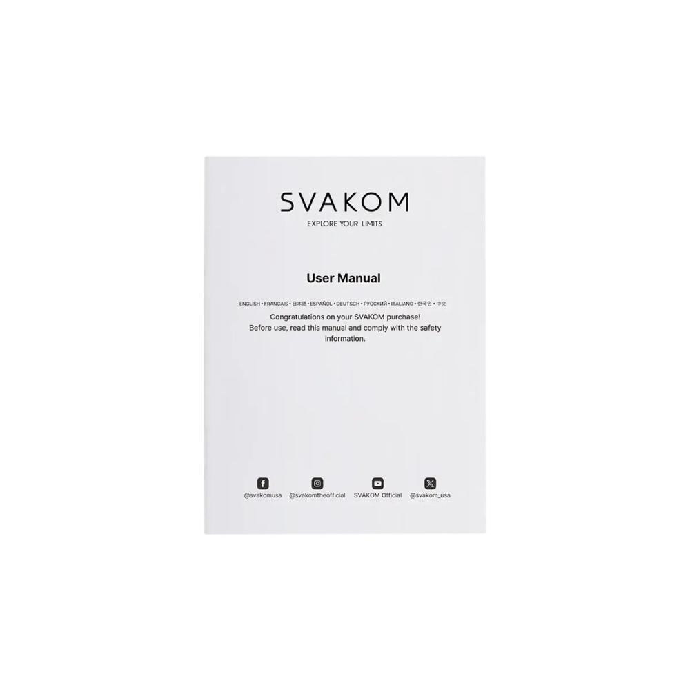 Смарт куни-имитатор Svakom Klitty, с язычком, лижет, сосет и вибрирует