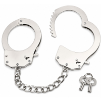 Наручники металлические DS Fetish, серебристые