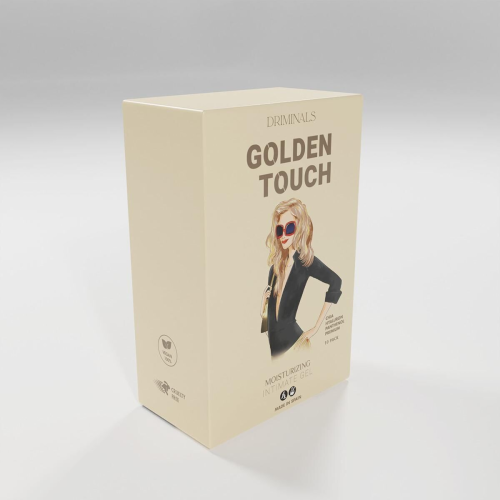 Распродажа!!! Набор пробников гель-лубриканта Driminals Golden Touch 10 x 4 мл (срок 04.2027)