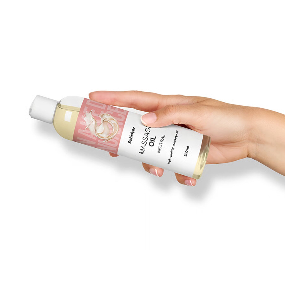 Распродажа!!! Массажное масло Satisfyer Massage Oil Neutral 250 мл (срок 30.04.2027)