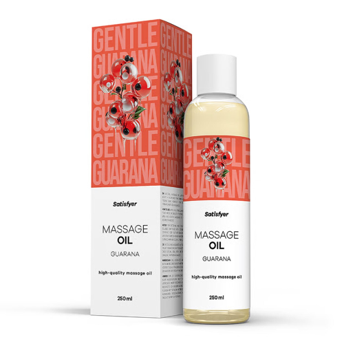 Распродажа!!! Массажное масло Satisfyer Massage Oil Guarana 250 мл (срок 30.04.2027)