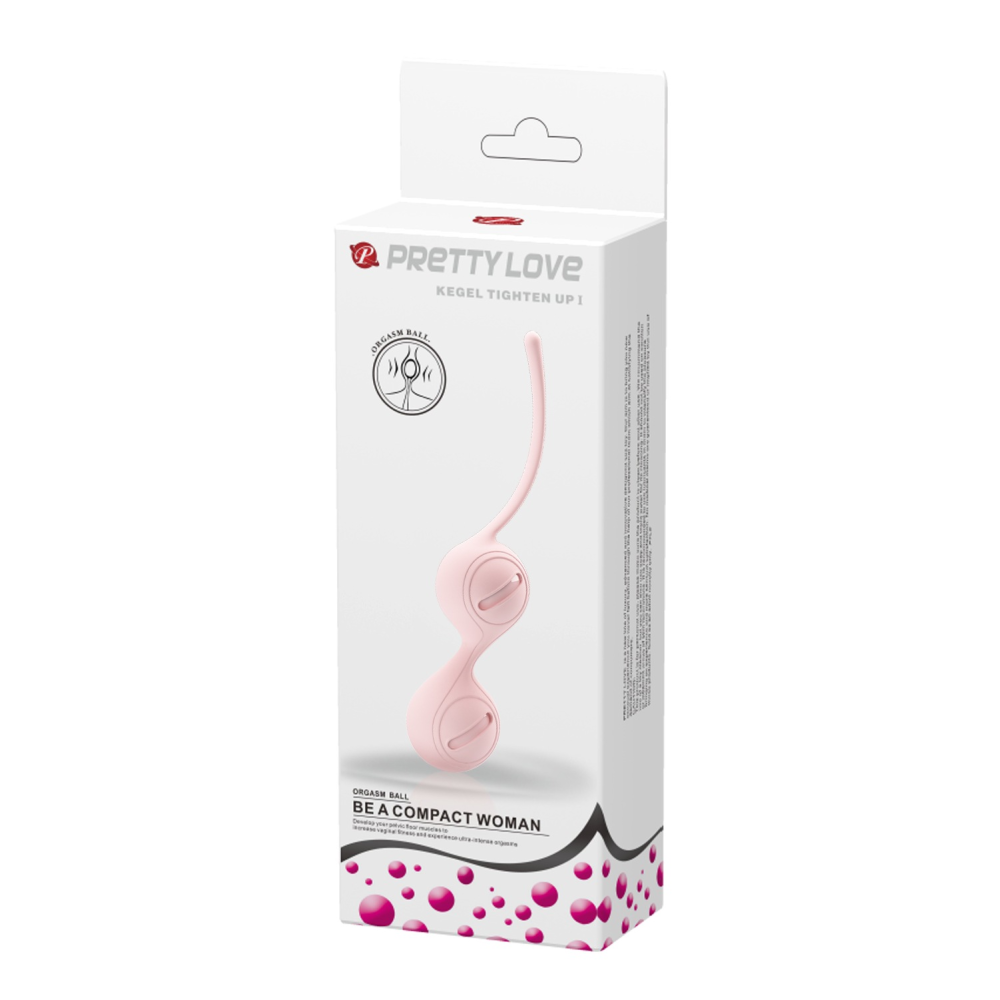 Вагинальные шарики Pretty Love Kegel Tighten розовые, 16.3 х 3.3 см