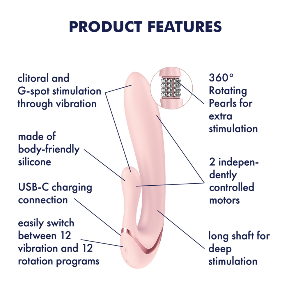 Вибратор-кролик Satisfyer Pearl Bunny 3