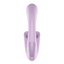 Вагинально-клиторальный вибратор Satisfyer Tongue Expert с язычком