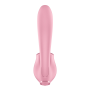Вагинально-клиторальный вибратор Satisfyer Tongue Genius с язычком