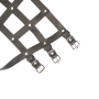 Кожаная портупея для голеностопа со шпорами Liebe Seele Leather High Heel Ankle Harness Silver