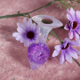 Анальная пробка Liebe Seele Heart-shaped Crystal Anal Plug - Purple Medium