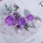 Анальная пробка Liebe Seele Heart-shaped Crystal Anal Plug - Purple Medium