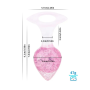 Анальная пробка Liebe Seele Heart-shaped Crystal Anal Plug - Pink Medium