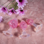 Анальная пробка Liebe Seele Heart-shaped Crystal Anal Plug - Pink Medium
