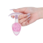 Анальная пробка Liebe Seele Icecream-shaped Crystal Anal Plug - Pink Medium