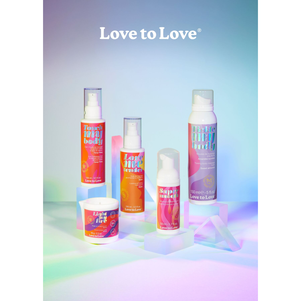 Массажная пена Love To Love TICKLE MY BODY Fresh Mint (150 мл) увлажняющая
