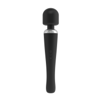 Мощный вибромассажер Dorcel Megawand Black перезаряжаемый, 160 режимов