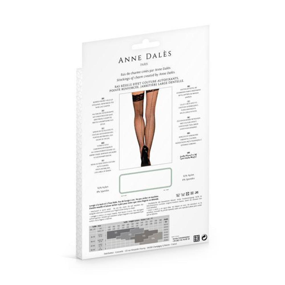 Чулки Anne De Ales CLOE T1 Black
