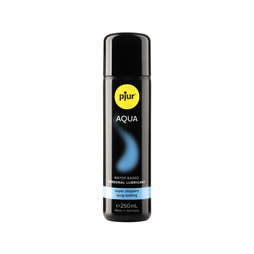 Лубрикант на водной основе pjur Aqua 250 мл, эффект бархатистой кожи без прилипания
